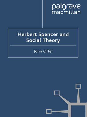 cover image of Herbert Spencer and Social Theory